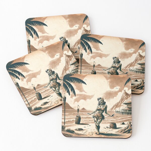 Item preview, Zombie Tiki designed and sold by ThatRandomJerk.