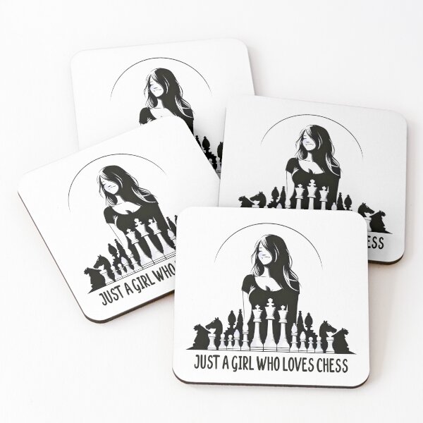 Item preview, Just A Girl Who Loves Chess designed and sold by teedory.