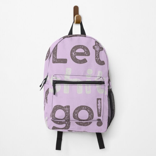 Item preview, Let shit go! simple pattern grunge typewriter style designed and sold by WordStruggle.