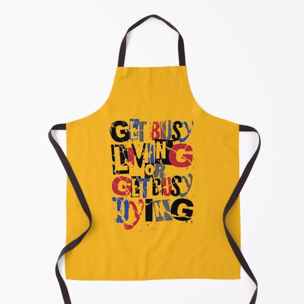 Item preview, Get Busy Living - Famous Movie Motivational Quote - Cool Grunge Typography designed and sold by WIZECROW.