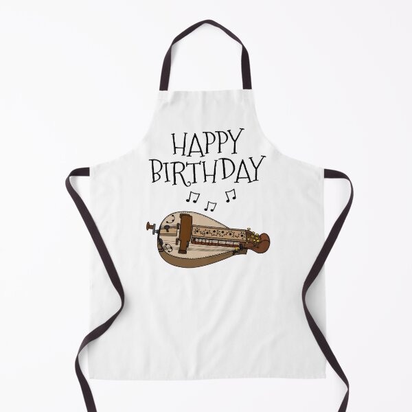 Item preview, Hurdy Gurdy Happy Birthday Gurdyist Folk Musician designed and sold by doodlerob.