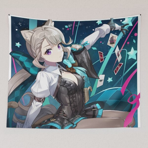 Item preview, Genshin Impact - Lynette Official Birthday Artwork 2024 designed and sold by Krimsy.