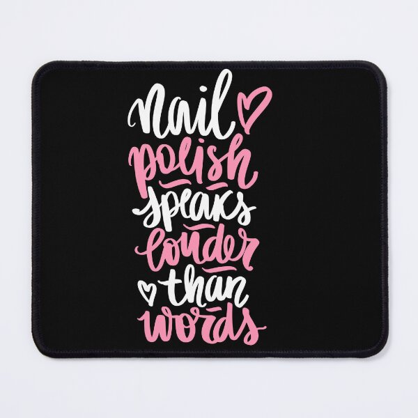 Item preview, Funny  Nail Polish Quote , Valentine's Day Nails  designed and sold by Design 91maji.