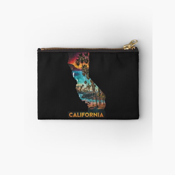 Item preview, California Beach Map designed and sold by PatternInArt.