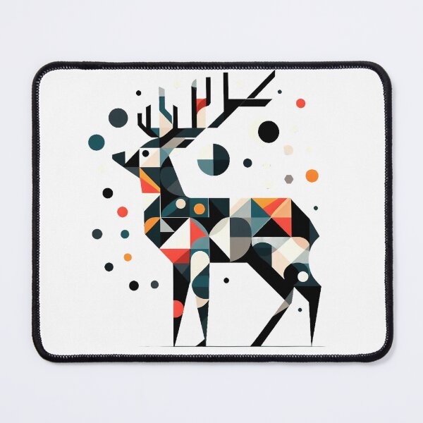 Item preview, Geometric deer designed and sold by Alibeyoglu.