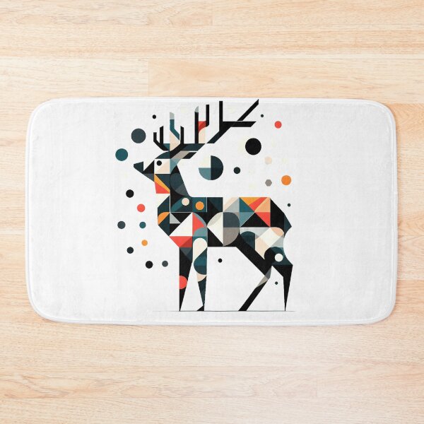 Item preview, Geometric deer designed and sold by Alibeyoglu.