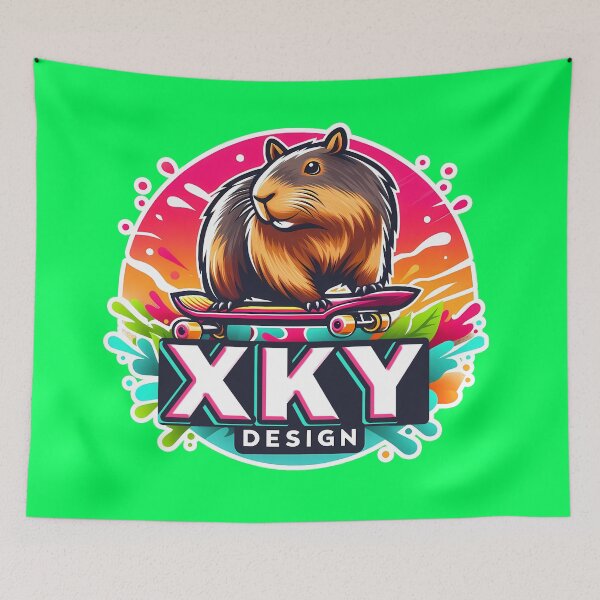 Item preview, Capibara skater designed and sold by keythxctrs.