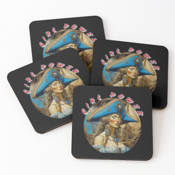 Item preview, Girl power, a stunning blue eyed pirate wench, a strong woman designed and sold by sailorsam1805.