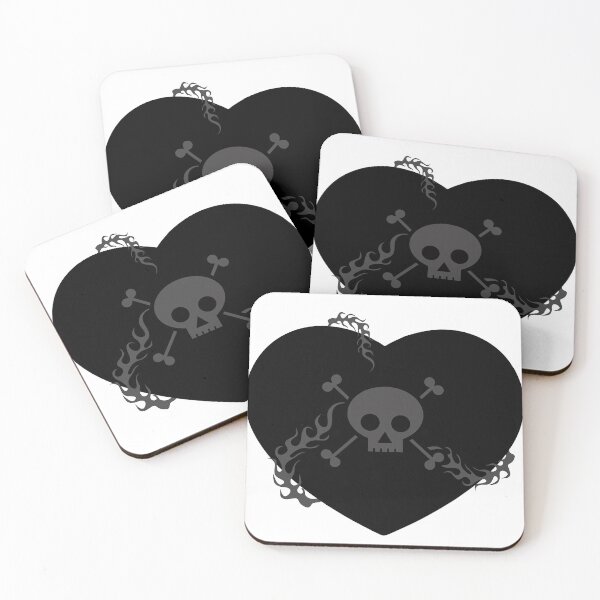 Item preview, Heart & skull  designed and sold by Zentee-s.