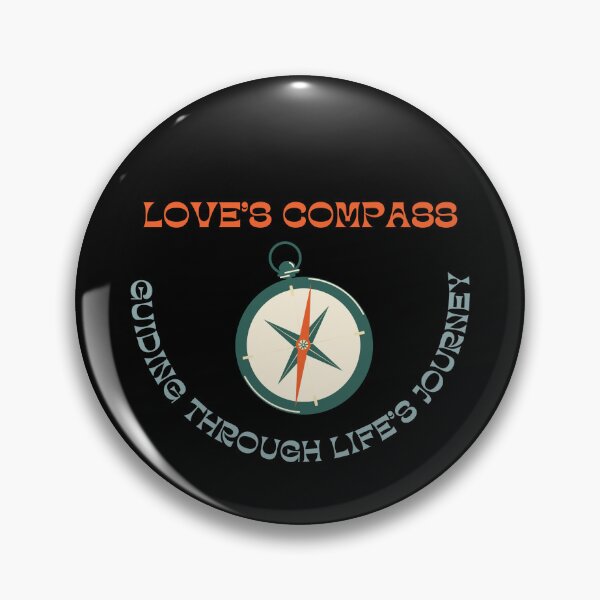 Item preview, Love Compass - Guiding through life's journey designed and sold by Saimia.