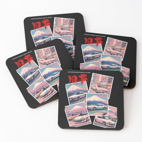 Item preview, Vintage Japanese cars of the 80's designed and sold by SimplyEmporium.