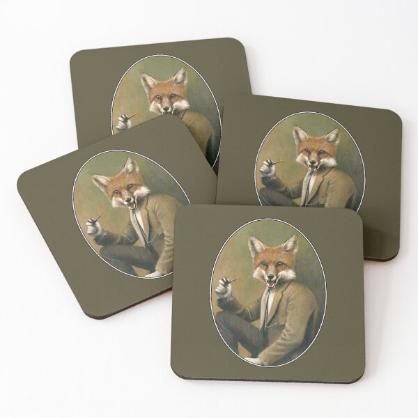 Item preview, Vintage Fox Oval  designed and sold by mictomart.