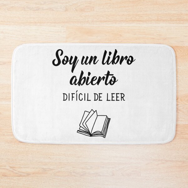 Item preview, Soy un libro abierto difícil de leer. I am an open book difficult to read - in Spanish. designed and sold by pidzam4e.