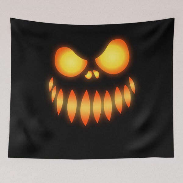 Item preview, Jack O Lantern Scary Carved Pumpkin Face Halloween Costume designed and sold by MobyStickers.