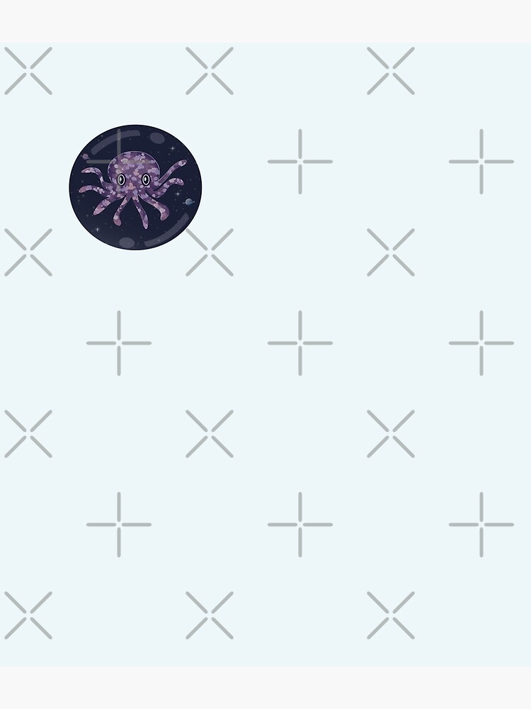 Thumbnail 3 of 3, Backpack, Space Octopus designed and sold by CarlaBaremb.