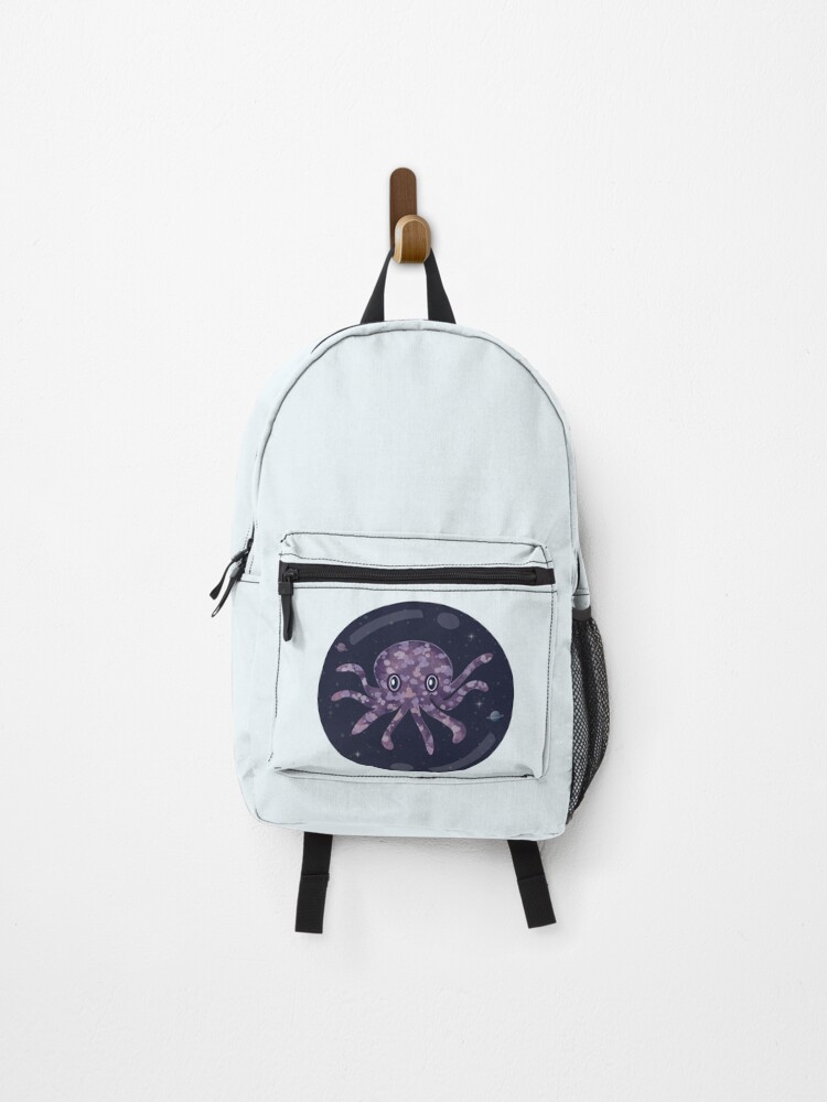 Thumbnail 1 of 3, Backpack, Space Octopus designed and sold by CarlaBaremb.