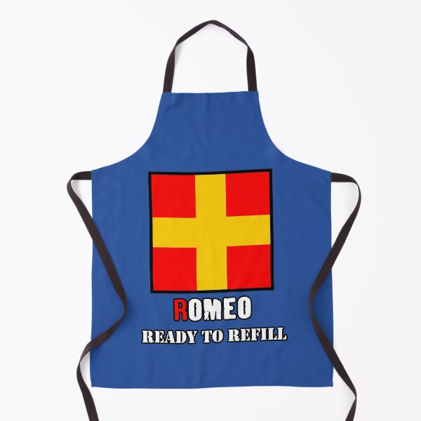 Item preview, Romeo nautical flags designed and sold by TerradVents.