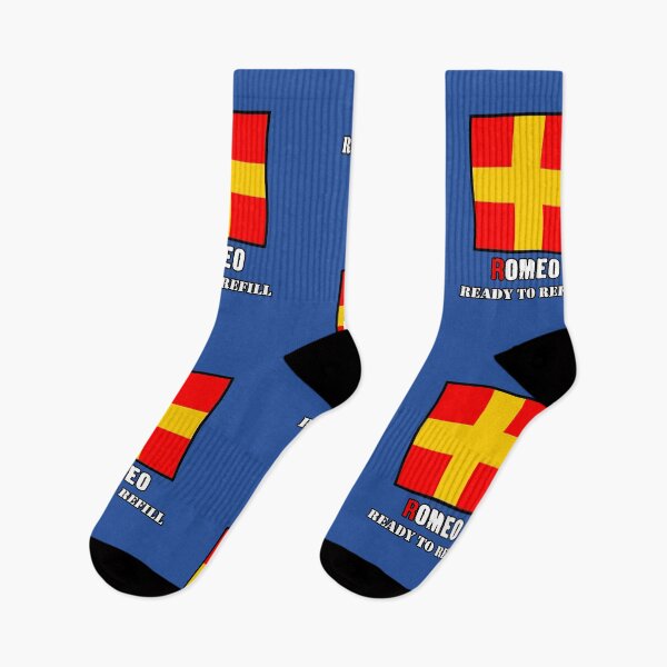 Item preview, Romeo nautical flags  designed and sold by TerradVents.