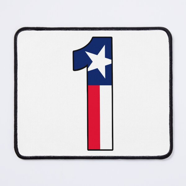Item preview, Number 1 Texas Flag designed and sold by lachataigne.