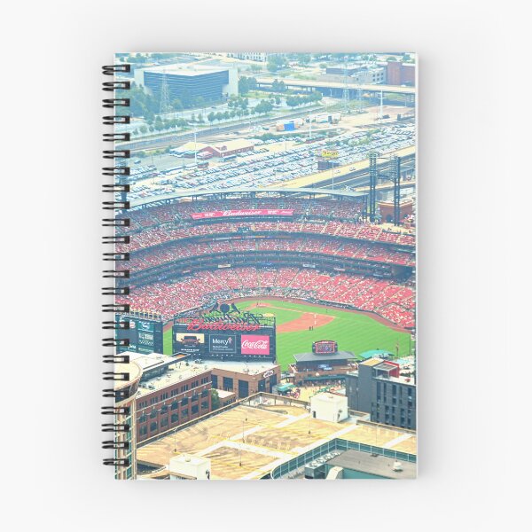 Item preview, Estadio de béisbol desde el interior del arco St. Louis Missouri designed and sold by LisaWootenPhoto.