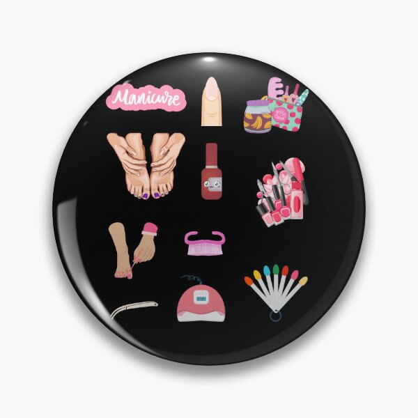 Item preview, Funny Manicure Pedicure Nail Polish Pack  designed and sold by Design 91maji.