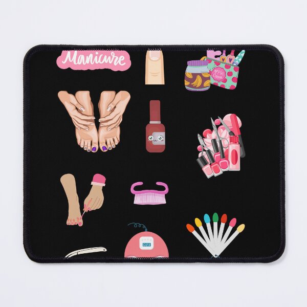 Item preview, Funny Manicure Pedicure Nail Polish Pack  designed and sold by Design 91maji.