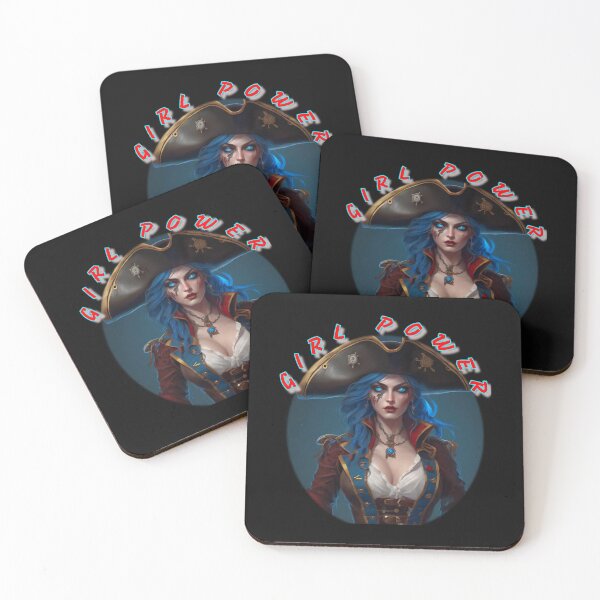 Item preview, Girl power, a very stunning blue eyed pirate queen,a strong woman in a man’s world designed and sold by sailorsam1805.
