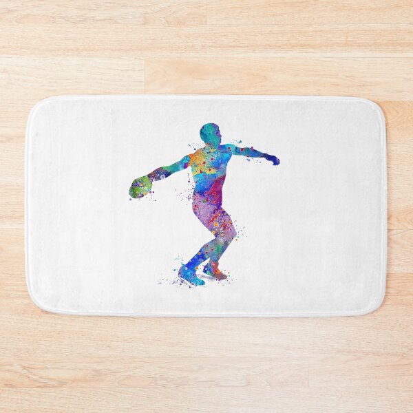 Item preview, Boy Discus Thrower Watercolor designed and sold by LotusGifts.