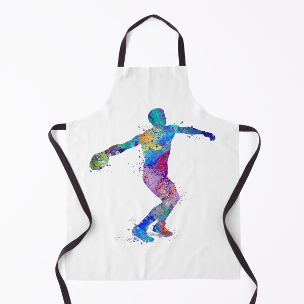 Item preview, Boy Discus Thrower Watercolor designed and sold by LotusGifts.