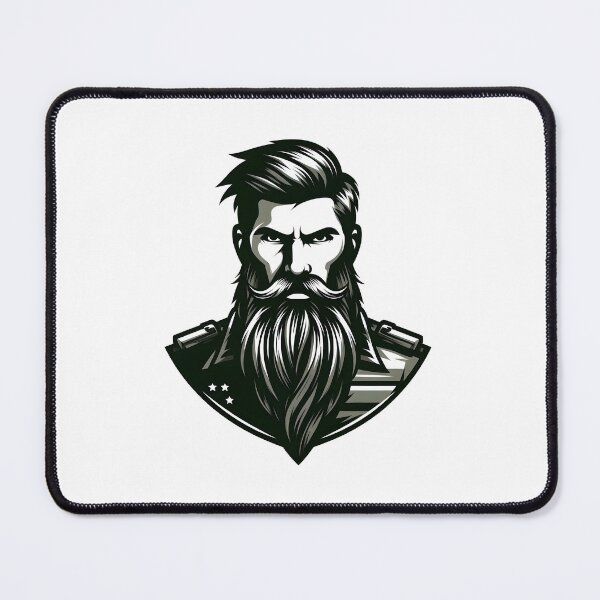 Item preview, Beard man for handsome and fashionable persons designed and sold by vectorillus.