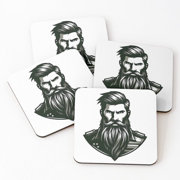 Item preview, Beard man for handsome and fashionable persons designed and sold by vectorillus.