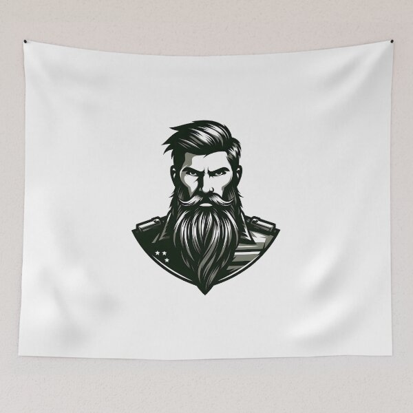Item preview, Beard man for handsome and fashionable persons designed and sold by vectorillus.