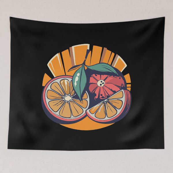 Item preview, Citrus tree and citrus fruits designed and sold by desinganddecor.