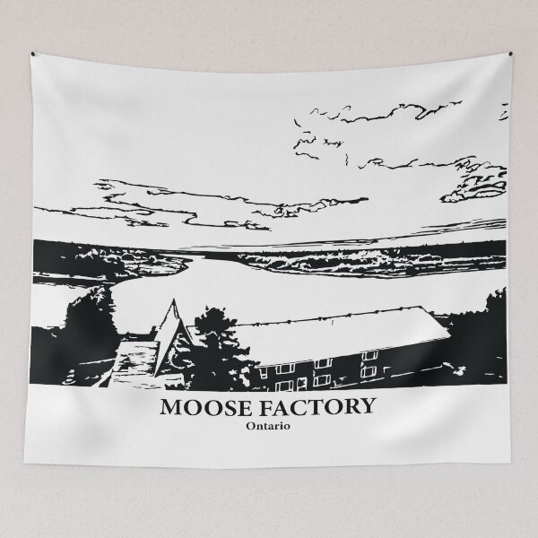 Item preview, Moose Factory - Ontario designed and sold by Lakeric Cityscapes.
