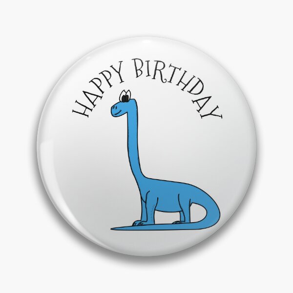 Item preview, Diplodocus Dinosaur Happy Birthday designed and sold by doodlerob.
