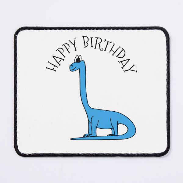 Item preview, Diplodocus Dinosaur Happy Birthday designed and sold by doodlerob.