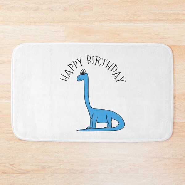 Item preview, Diplodocus Dinosaur Happy Birthday designed and sold by doodlerob.