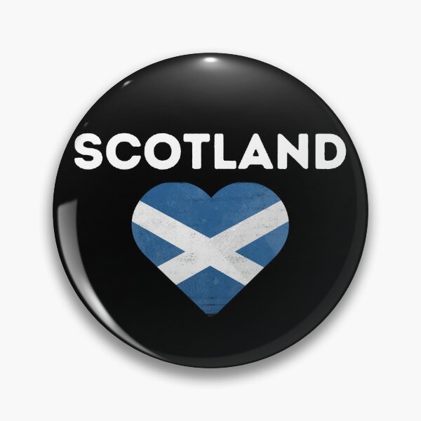 Item preview, Scotland Scottish Cross Heart Flag designed and sold by ArtFromBeyond.
