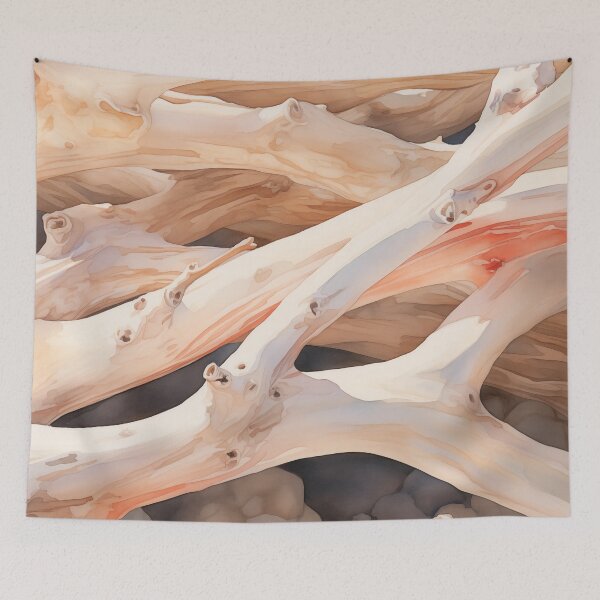 Item preview, Watercolor Driftwood 1 designed and sold by Tara Neal.