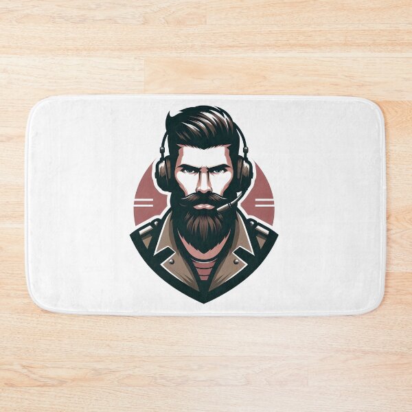 Item preview, Beard man for handsome and fashionable persons designed and sold by vectorillus.
