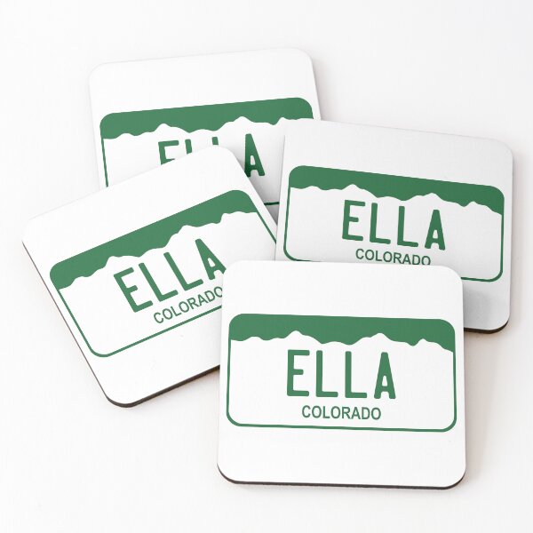 Item preview, Colorado License Plate - Ella designed and sold by rracheell.