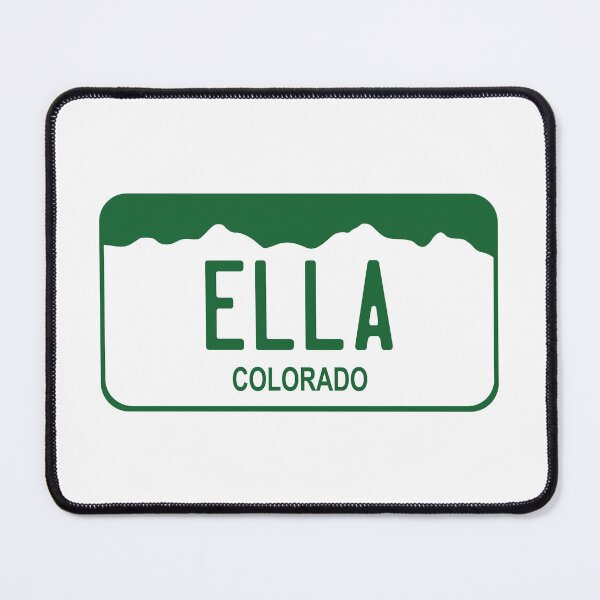 Item preview, Colorado License Plate - Ella designed and sold by rracheell.
