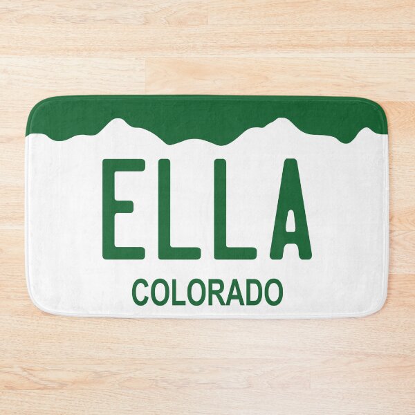 Item preview, Colorado License Plate - Ella designed and sold by rracheell.