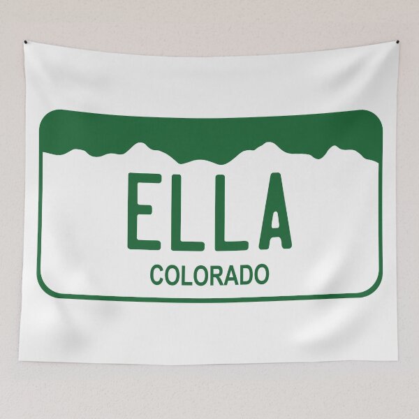 Item preview, Colorado License Plate - Ella designed and sold by rracheell.