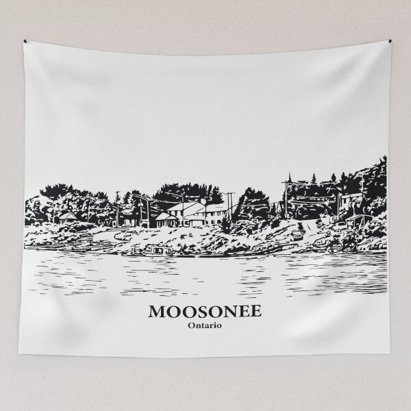 Artikelvorschau, Moosonee – Ontario entworfen und verkauft von Lakeric Cityscapes.