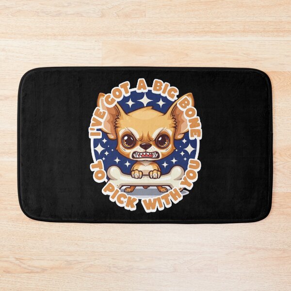 Item preview, Angry Chihuahua - 'Big Bone to Pick' Funny Dog Shirt gift for Chihuahua lover designed and sold by SpecialtiesShop.