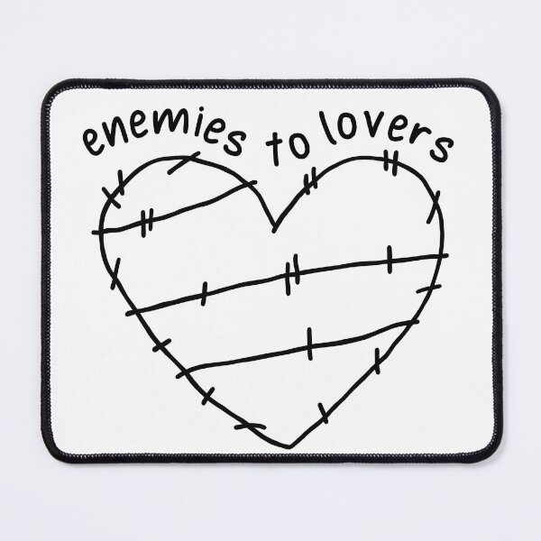 Item preview, Enemies To Lovers Heart designed and sold by ArtemMKV.