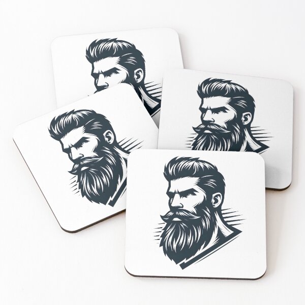 Item preview, Beard man for handsome and fashionable persons designed and sold by vectorillus.