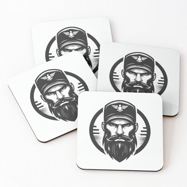 Item preview, Beard man for handsome and fashionable persons designed and sold by vectorillus.