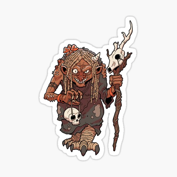 Forest Witch Sticker